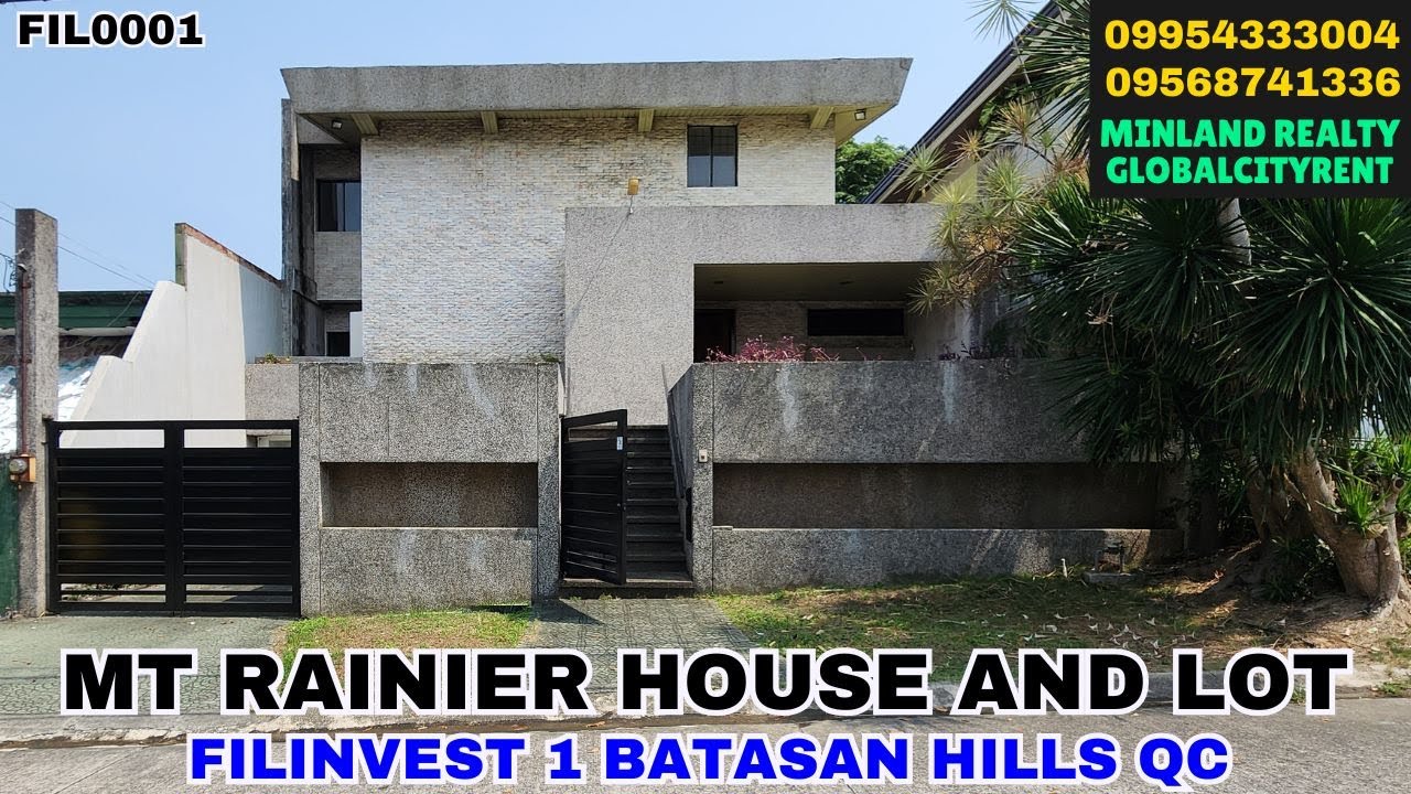 For Sale: House and Lot for Sale in Filinvest 1 Batasan Hills