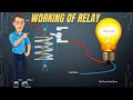 Working of Relay with Animation | How Relay Works in Hindi | How to connect load with Relay