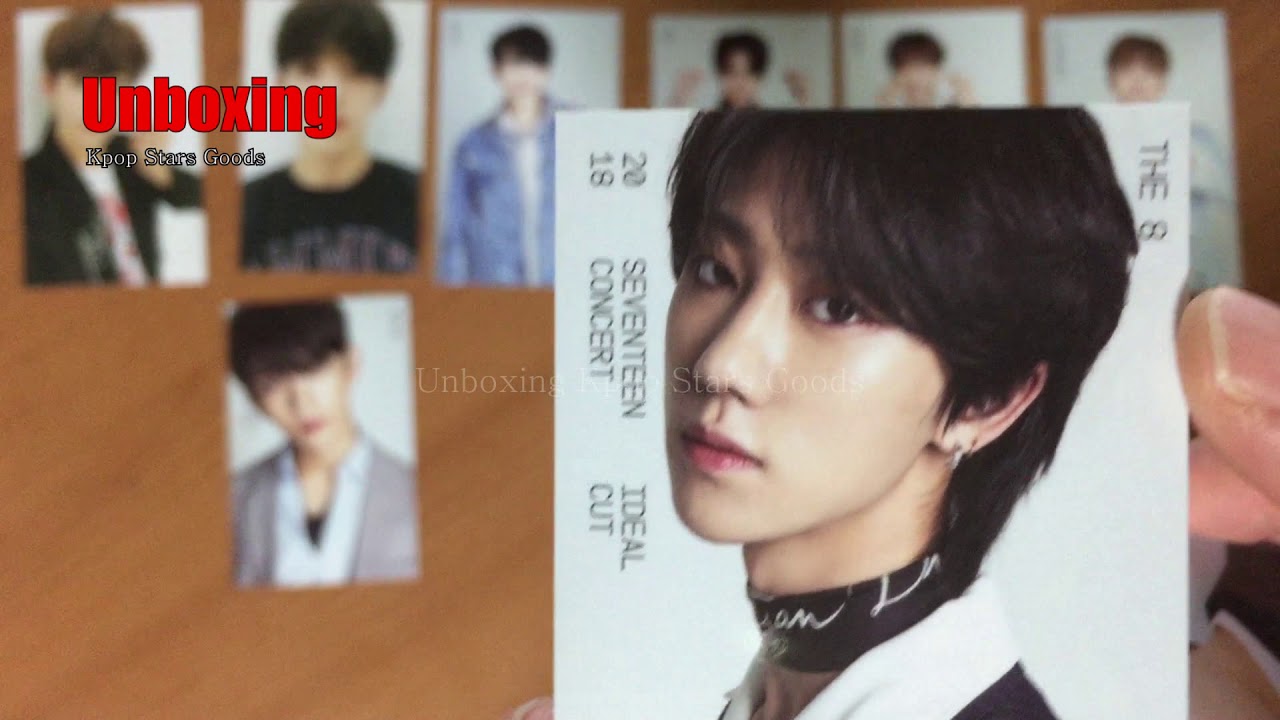 Seventeen IDEAL CUT Trading card unboxing - YouTube