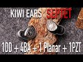 Обзор Kiwi Ears SEPTET | ОТКРЫТЫЙ КВАДРОБРИД (#kiwiears #iem #etude #mouse #review)
