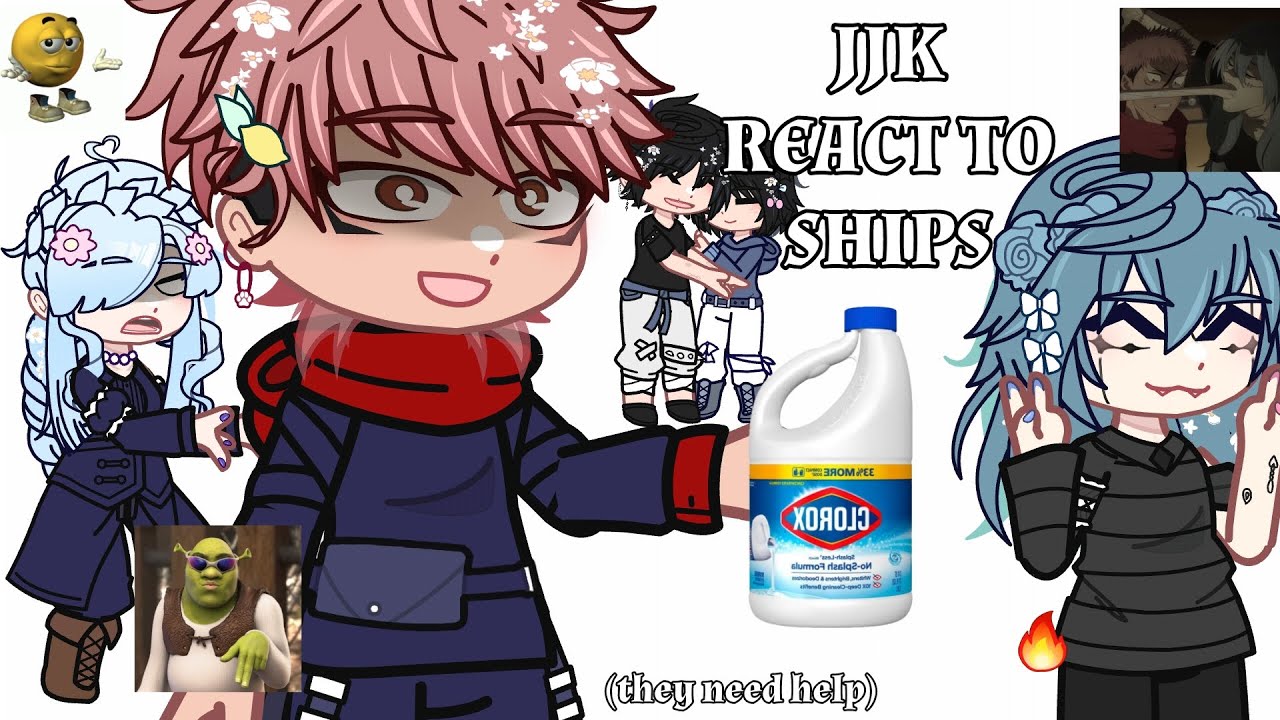 ☕️ jjk react to ships ☕️ Gacha ☕️ jujutsu kaisen react ☕️ Part 4 ☕️