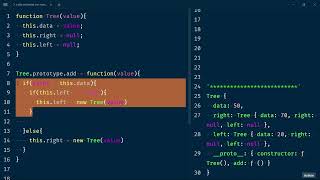 Arboles binarios 2 CREEMOS UN ÁRBOL BINARIO EN JAVASCRIPT!!!!!!