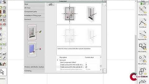 Window and door designer software