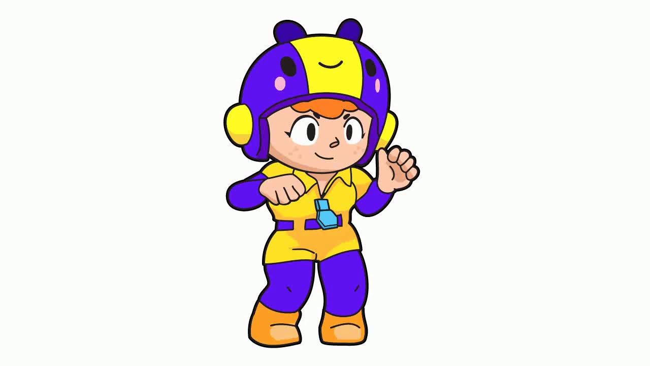 브롤스타즈 비 그리는 방법 How to Draw Brawl Stars | Bea - YouTube