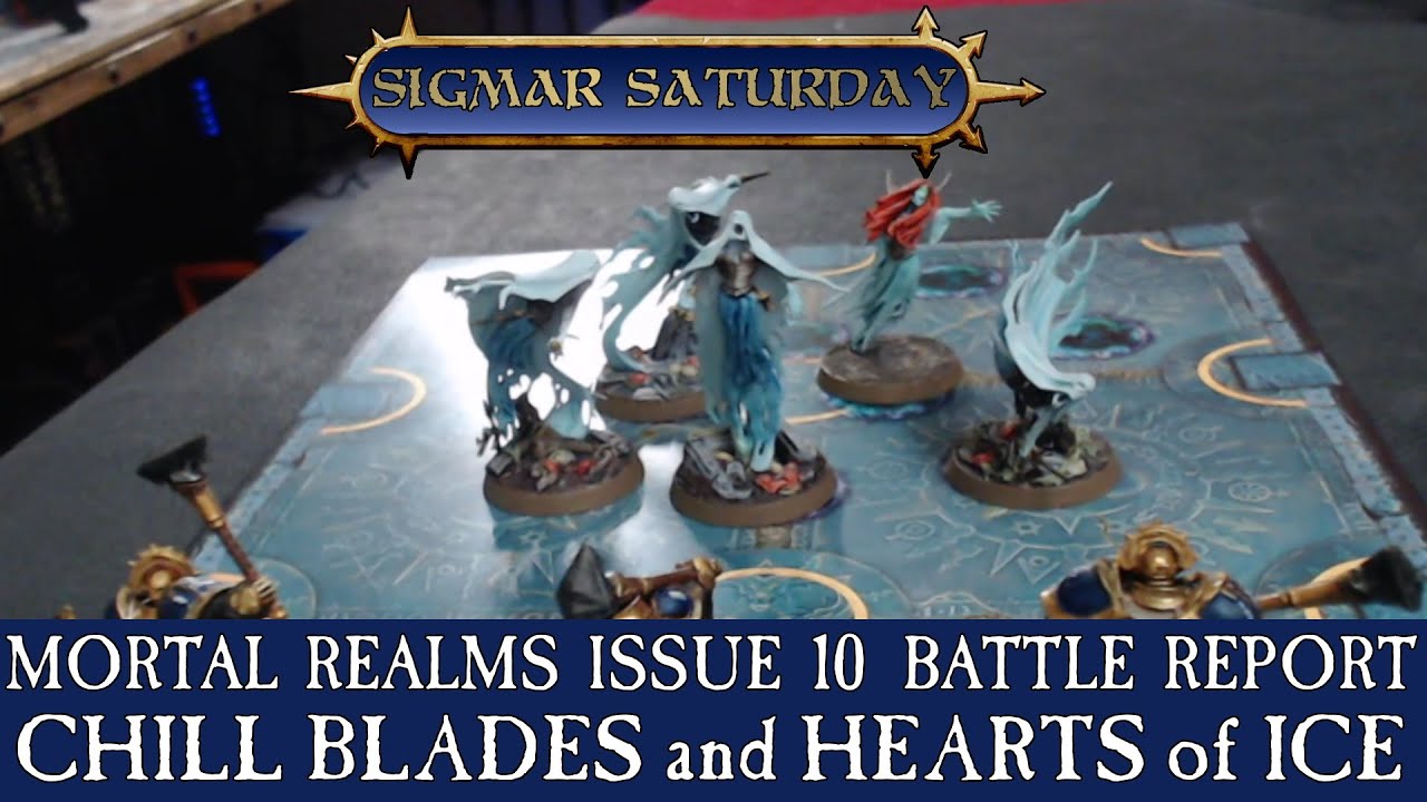 Mortal Realms Issue 10 Battle Report - Chill Blades and Hearts of Ice