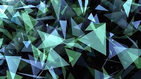4K Background animation free geometry triangles VFX [Relaxing Screensaver]