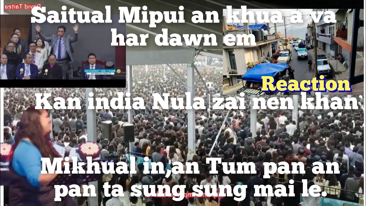 KTP Conference a tiak ta.Inkhawmpui tiam tawh ngailo,chu khawpui mawi chu..Lunglen thlak dawn mange