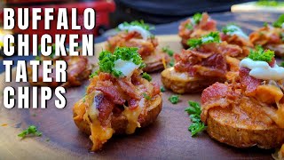 Incredibly EASY Buffalo Chicken Taters (Potatoes) Appetizer!