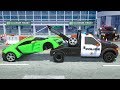 Police Car Sergeant Lucas Catching Sport Car - Wheel City Heroes (WCH) - Car New Cartoon for Kids