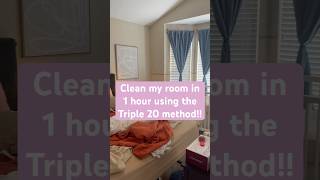 Part 1✨Clean my messy room with me! From chaos to bearable 😂 #cleaningmotivation #cleanwithme