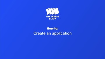 How to: Create an application