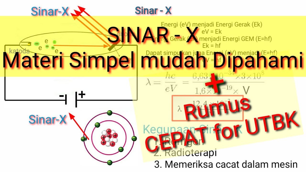Proses Terjadinya Sinar X vrogue.co