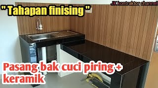 MEMBUAT SENDIRI MEJA DAPUR MINIMALIS #PART 2