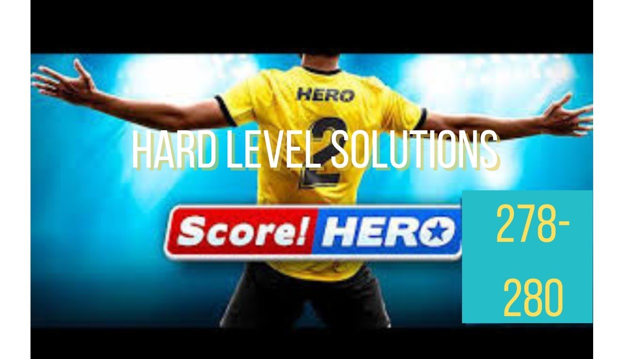 🔥Score hero levels 278-280 Full solution (step by step)