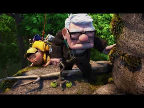 UP Carl Runs From Dug and Kevin 1440p HD