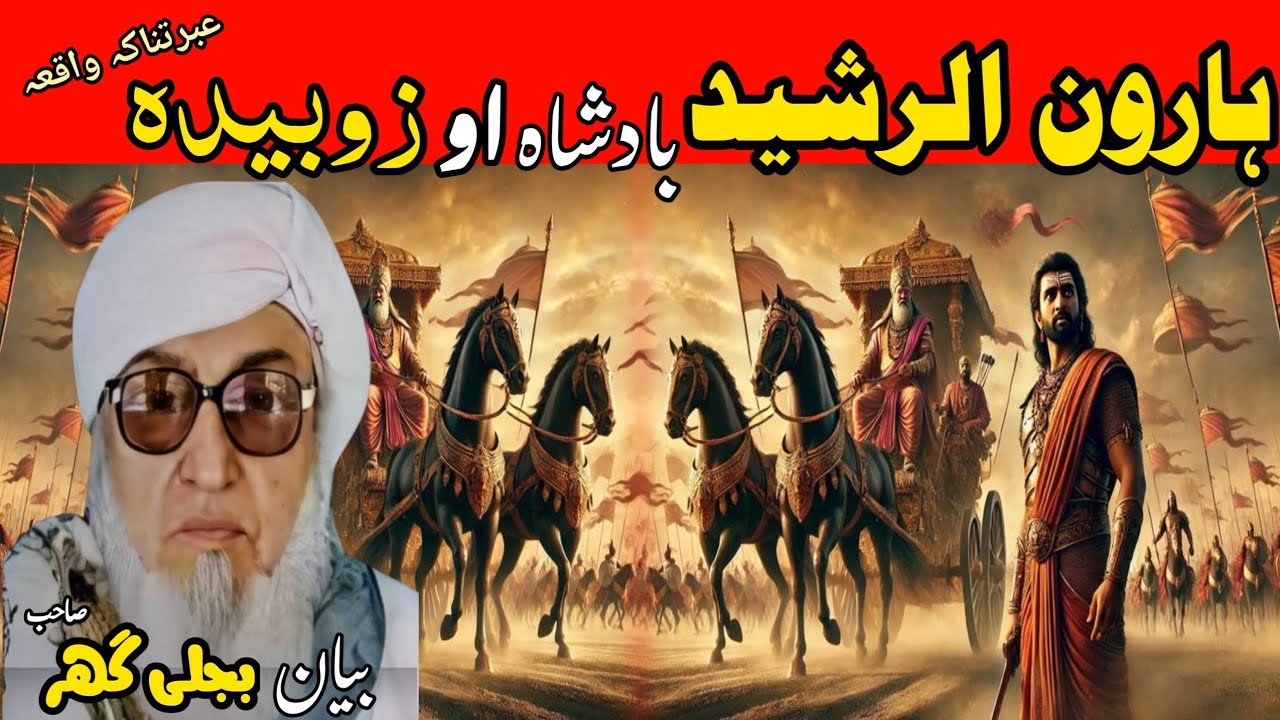 Pashto Bayan/Haroon Rashid badsha qissa/Molana bijli ghar sahib/ہارون الرشید بادشاہ قصہ 