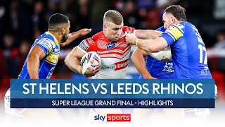 HIGHLIGHTS! St Helens vs Leeds Rhinos | Super League Grand Final
