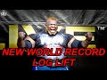 New Log Press World Record 229kg/505lbs - Iron Biby 👑