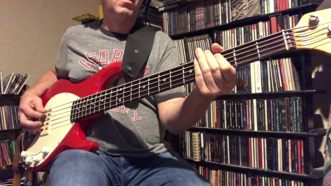 R.E.M. Driver 8 bass cover YouTube