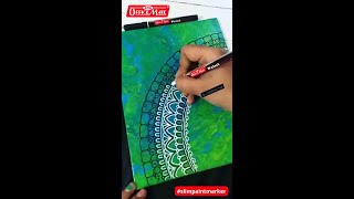 Fine Tip Paint Marker | White And Black Slim Paint Marker | #soniofficemate