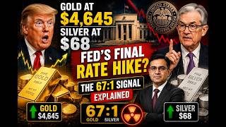 Information Gold at $4,645, Silver at $68 — Fed’s Final Rate Hike The 67:1 Signal Explained Guide