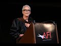 Jamie Lee Curtis AFI Honorary Degree Speech at AFI Commencement