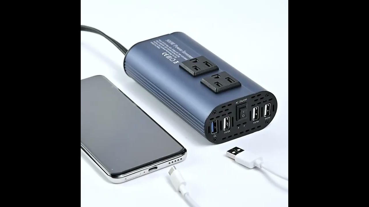 Us socket Multi-function usb interface 500W Car adapter Car inverter DC