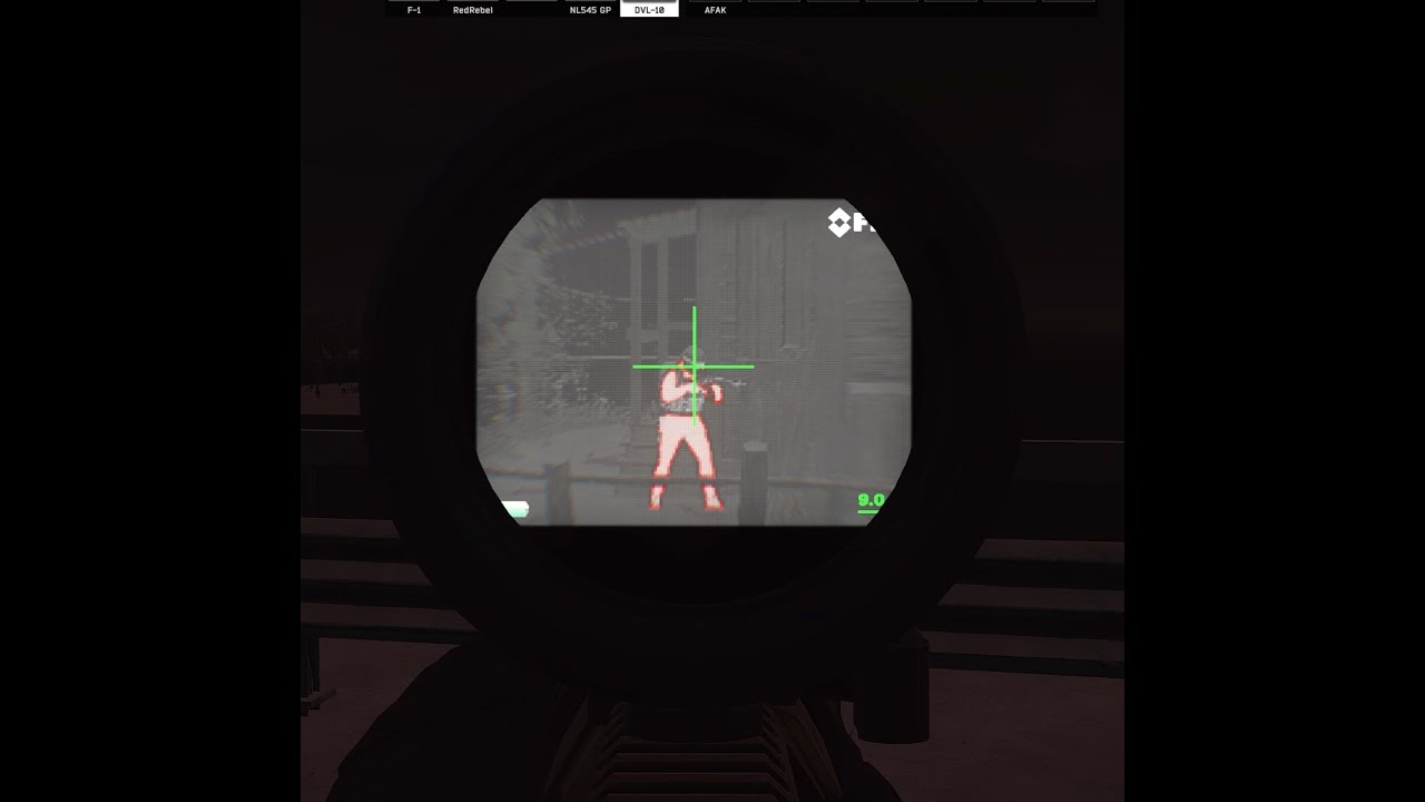 In tarkov night with FLIR RS-32