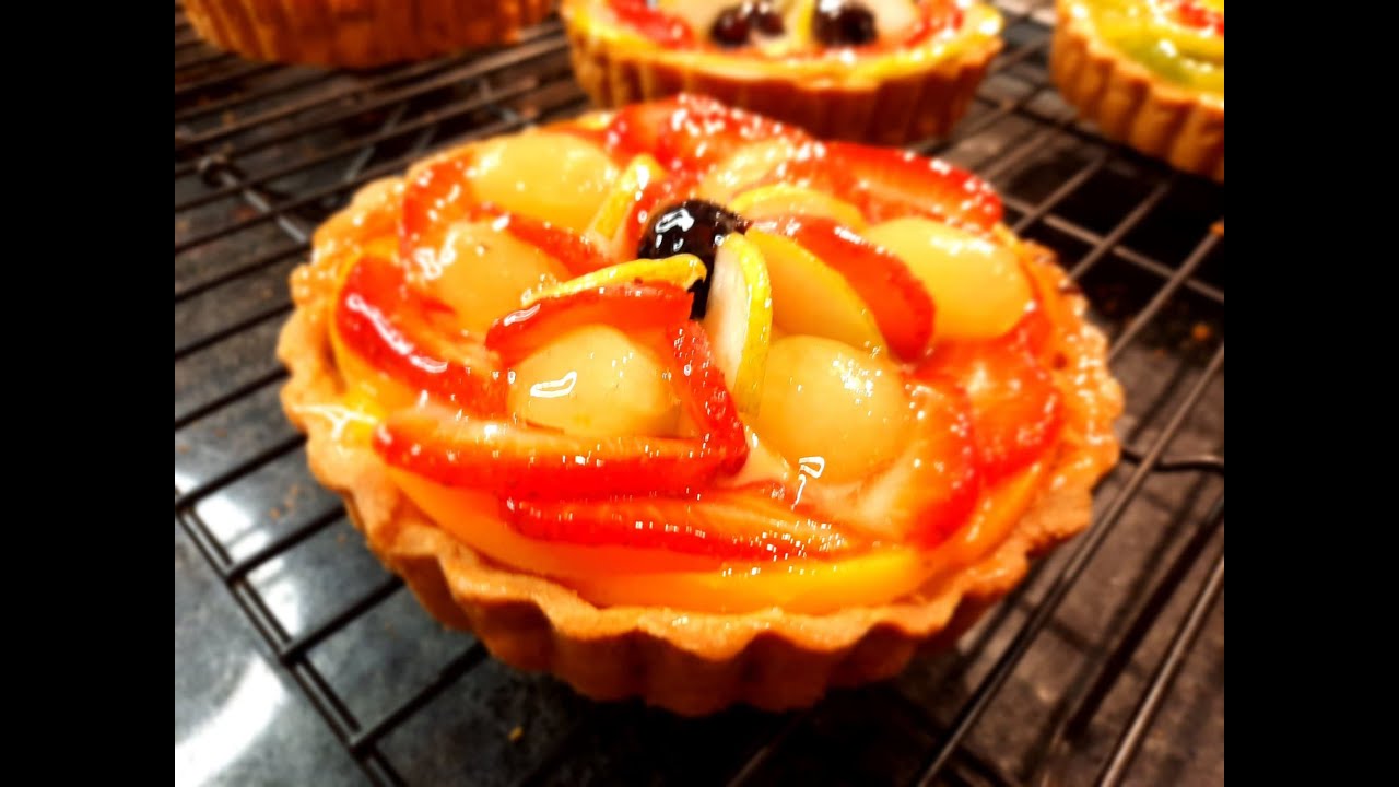 TARTA DE FRUTAS CON CREMA DE ROMPOPE / Paso a paso / Receta fácil / CHEF VICTOR ZUGASTI