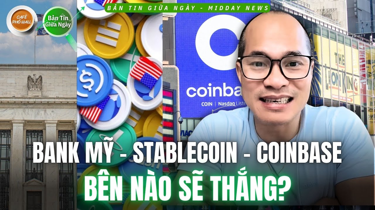 Coinbase “lật kèo” Quốc hội Mỹ. Cổ phiếu rơi mạnh vì luật crypto: Bán tháo  hay cơ hội dài hạn?