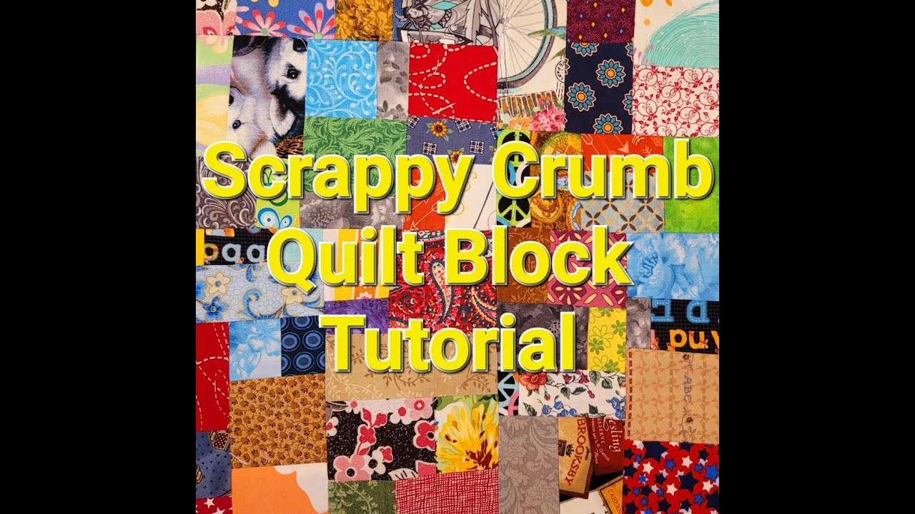 Scrappy Crumb Quilt Block Tutorial
