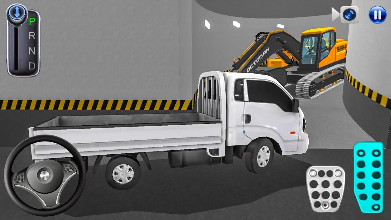 New Kia Pickup Stuck in Parking Garage - 3D Driving Class - Car Game - 3D Driving Class 2026