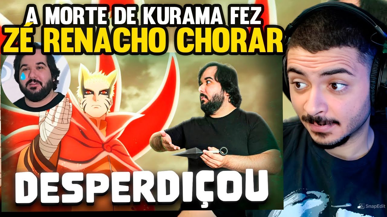 KAMUZ REAGE: Naruto NÃO SOUBE aproveitar o MODO BARION | Naruto Vs. Isshiki | Zé Renacho