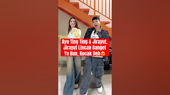 Ayu Ting Ting & Jirayut, Jirayut Lincah Banget Ya Bun, Kocak Deh😍 #ayutingting #jirayut