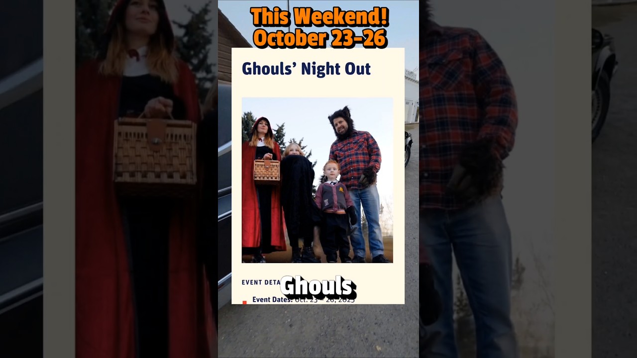 Лучшее семейное мероприятие в честь Хэллоуина в Калгари | Ghouls Night Out 