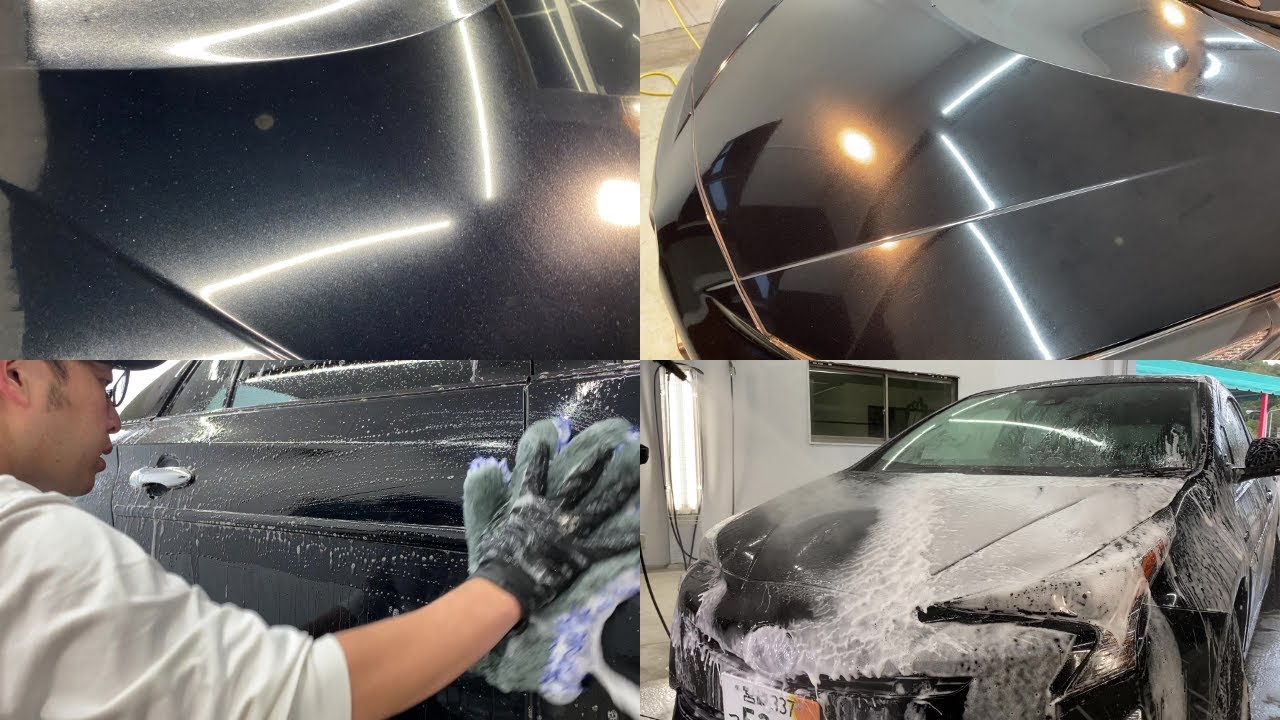 絶望的に汚れたプリウスを徹底洗車します。prius car detailing