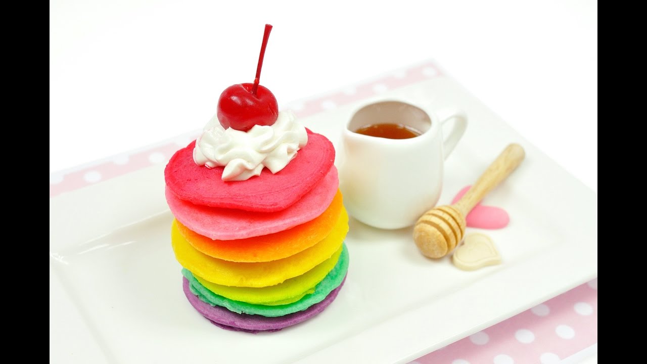 เค้กสายรุ้ง  Update 2022  แพนเค้กสายรุ้ง | Rainbow Pancake