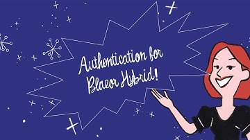 Authentication for Blazor Hybrid