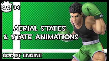 Adding Aerial States & State Animations || Godot 3.5 Platform Fighter Tutorial || Part 4