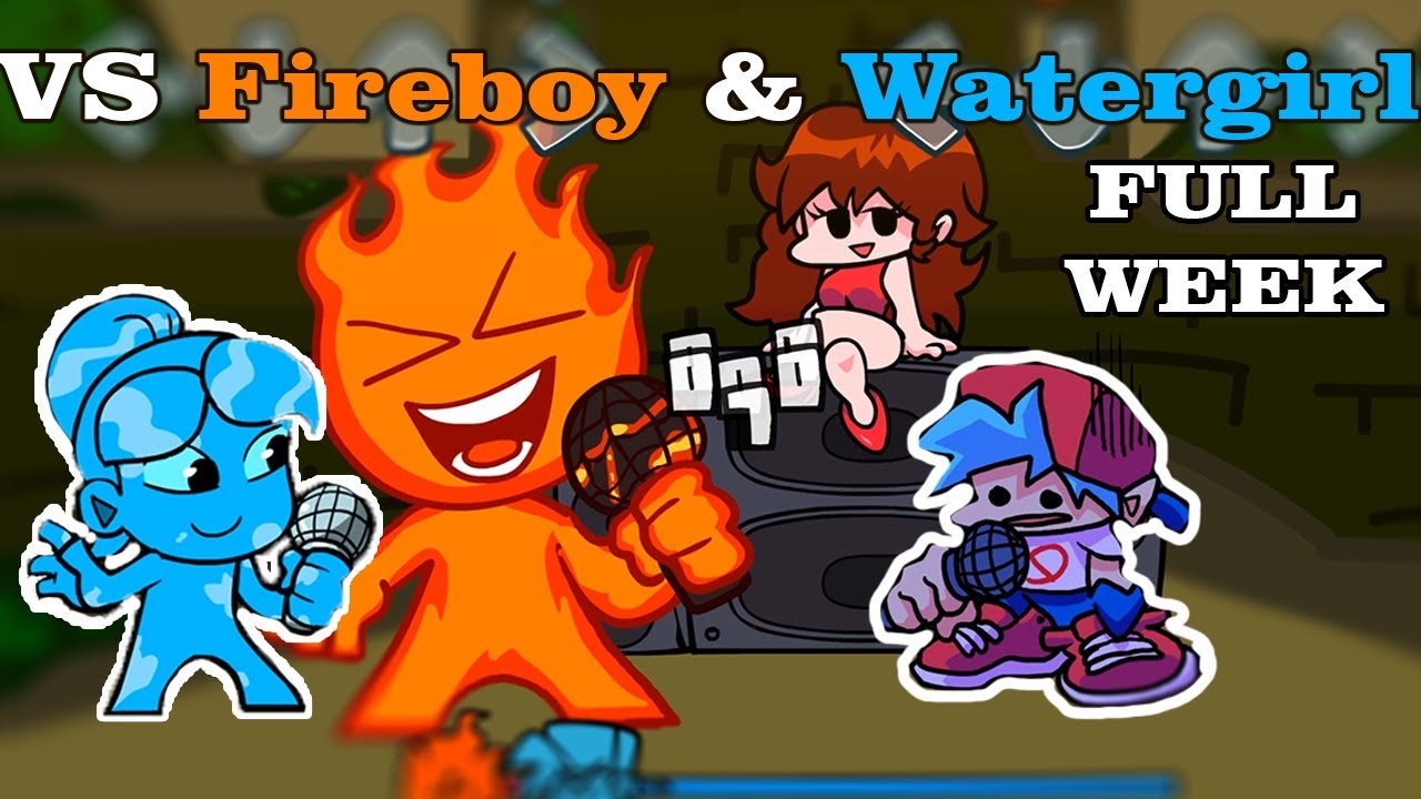 VS Fireboy & Watergirl (UPDATE) [Friday Night Funkin'] [Mods]