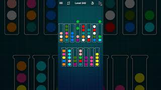 Ball Sort Puzzle Game Level 342 || Solution Of Ball Sort Level 342 || #ballsort #gaming