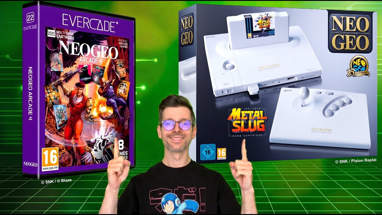 8 NEO GEO Games for Evercade / NEO GEO AES+ keeps getting better