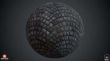 Substance Designer - Cobblestone