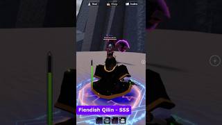 Fiendish Qilin SSS vs base Fiendish Qilin damage testing showcase | Wizard Alchemy #roblox