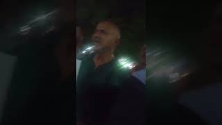 مظاهرات ليلة العدوان على  مستشفى  من طرف الكيان الصهيوني