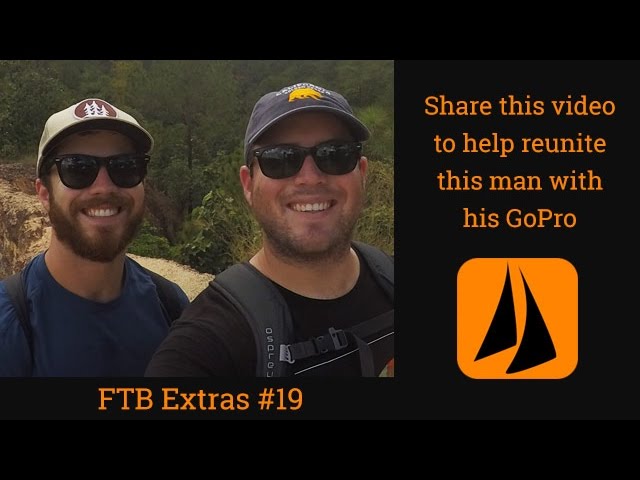 Reunite this man with his GoPro! Please share this clip in time for Christmas! FTB Extra