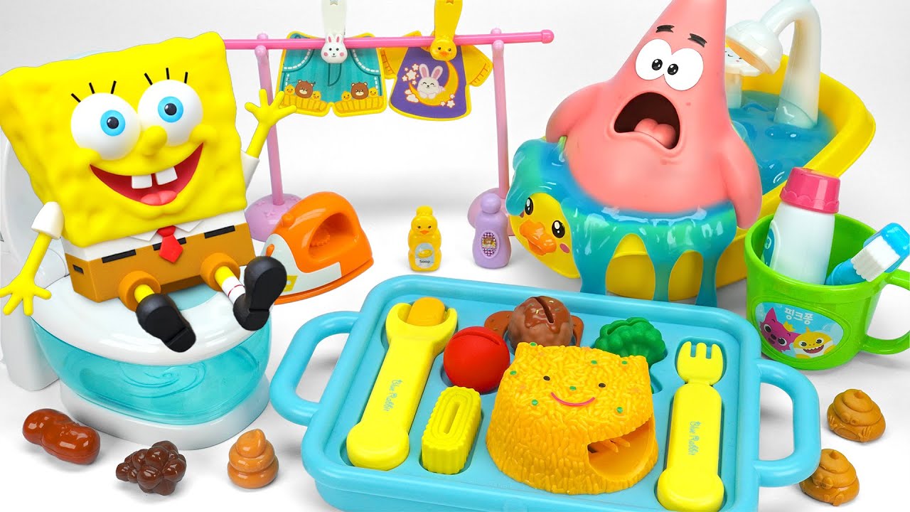 Satisfying Unboxing SPONGEBOB Doctor First Aid Toys, Ambulance Collection Toys