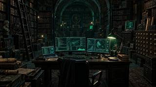 Late Night Coding Music — Underground Library | Deep Hacker Atmosphere, Heads Down