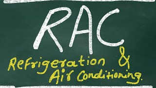 RAC Introduction , Refrigeration and Air Conditioning, #BTech_Engineers