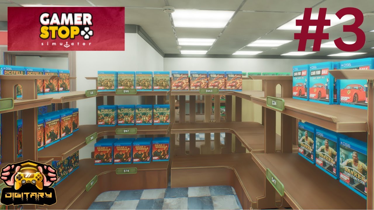 Money, Money, Money! | Gamer Stop Simulator Let's Play Folge 3